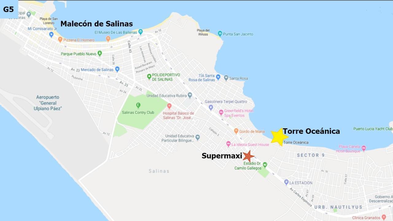 Torre Oceanica En Salinas - Ecuador Leilighet Eksteriør bilde